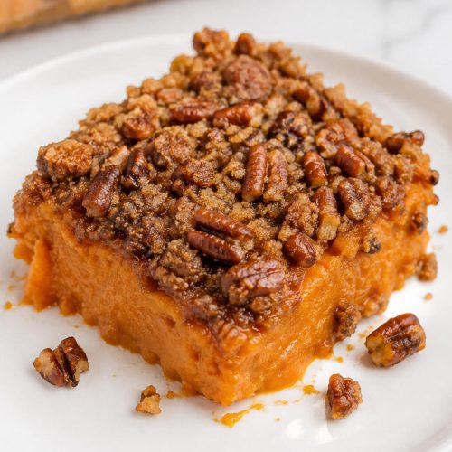 Holiday Sweet Potato Crunch Casserole