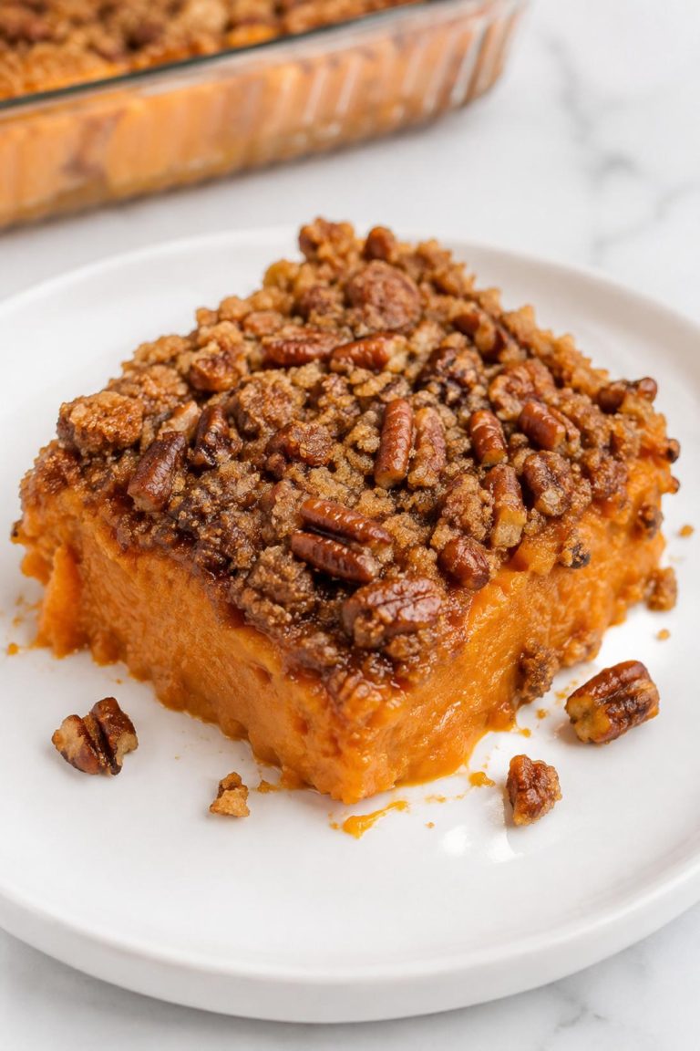 Holiday Sweet Potato Crunch Casserole