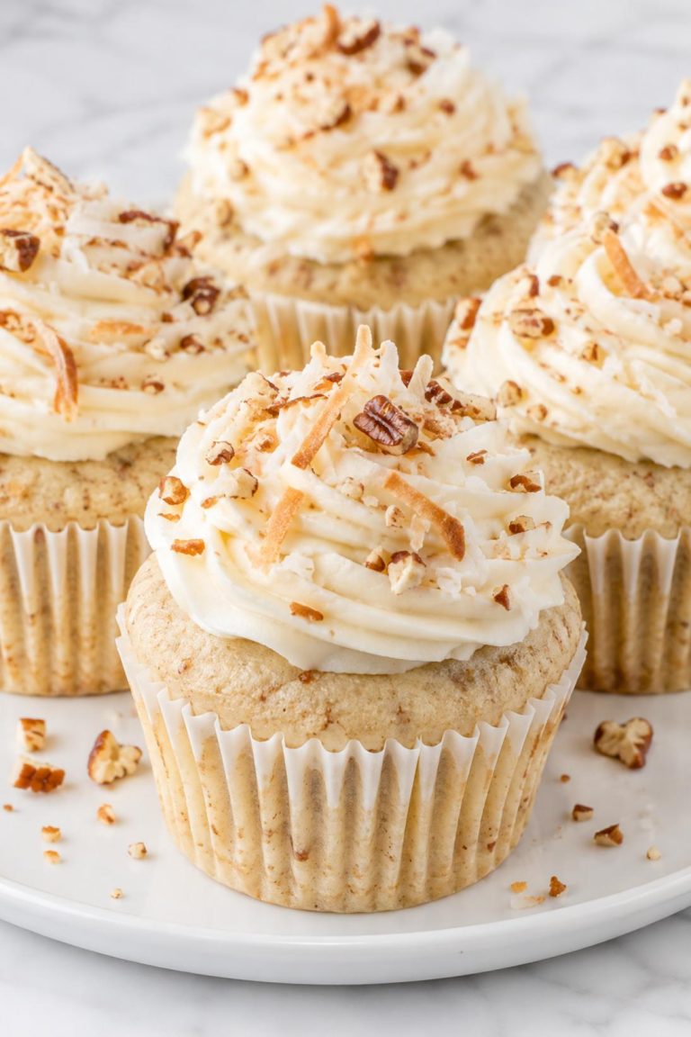 Italian Wedding Cake Cupcakes