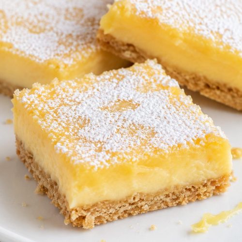Lemon Icebox Bars