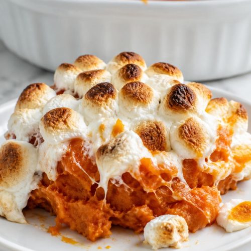 Marshmallow Sweet Potato Bake