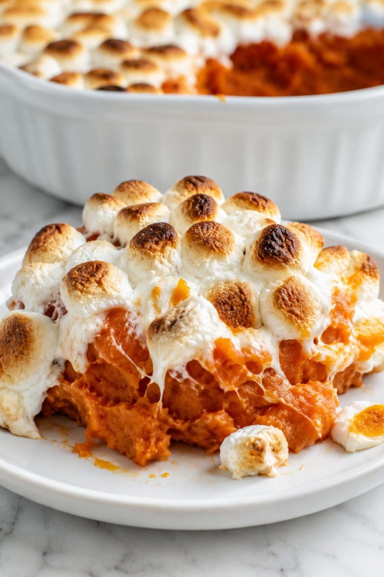 Marshmallow Sweet Potato Bake