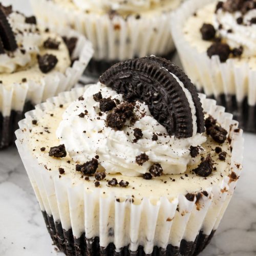 Mini Oreo Cheesecake Cups