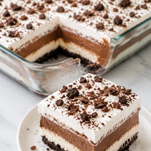 No-Bake Chocolate Cream Layered Dessert