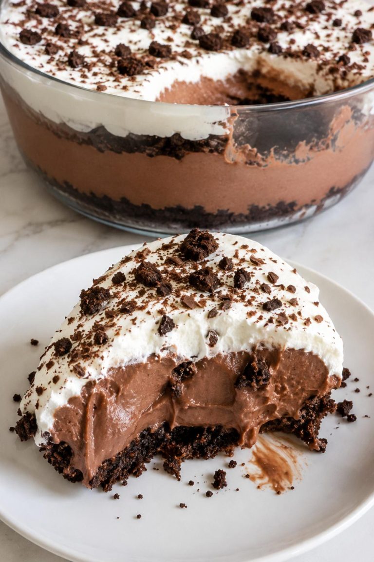 No-Bake Chocolate Pudding Dessert Trifle
