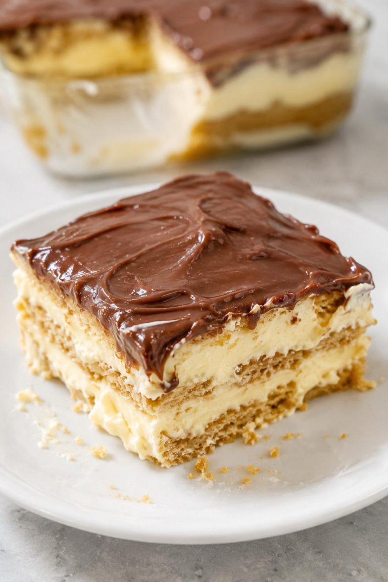 No-Bake Eclair Dessert
