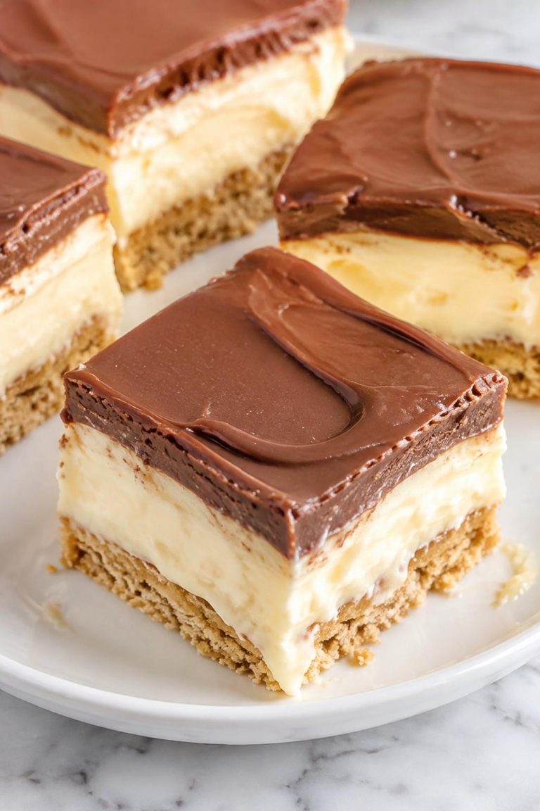 No-Bake Eclair Dessert Bars