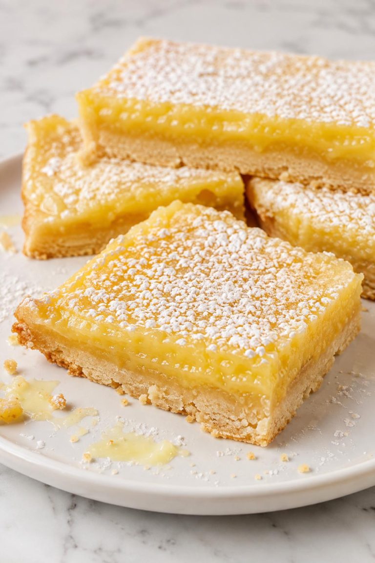 Old-Fashioned Lemon Pie Bars