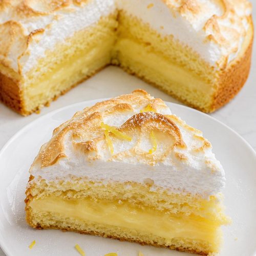 Old-Fashioned Lemon Pie Cake