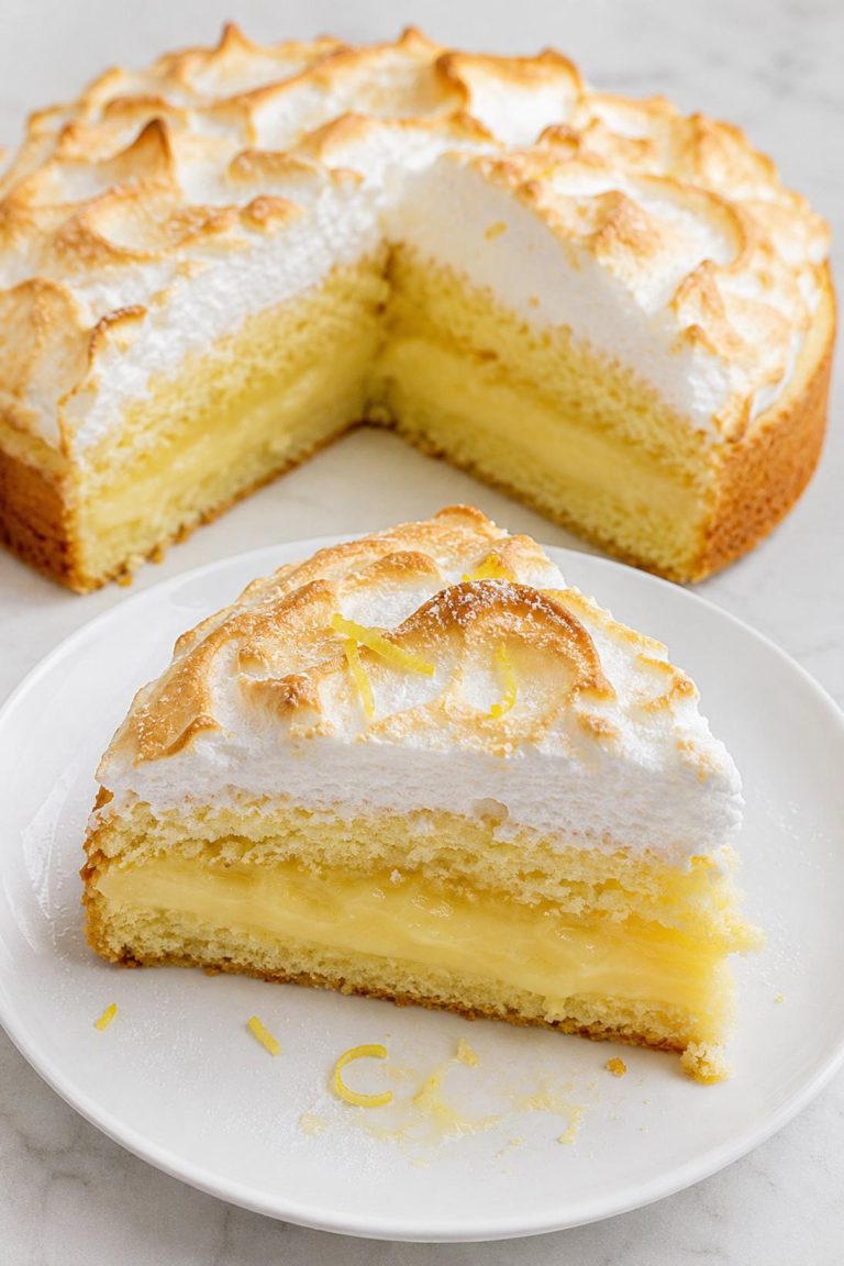 Old-Fashioned Lemon Pie Cake