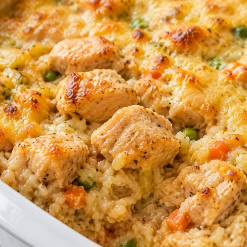One-Pan Chicken Rice Casserole
