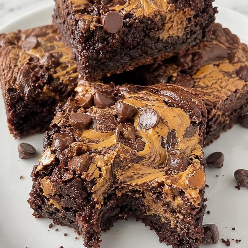 Peanut Butter Chocolate Chip Brownies