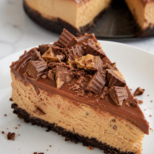 Peanut Butter Cup Cheesecake