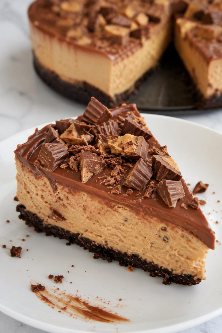 Peanut Butter Cup Cheesecake