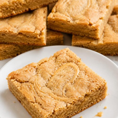 Peanut Butter Sugar Cookie Bars