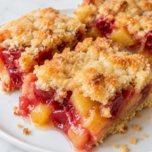 Pineapple Cherry Dump Bars