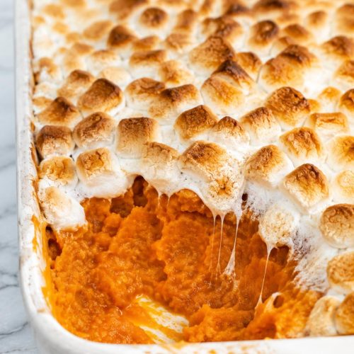 Southern Marshmallow Sweet Potato Side Dish