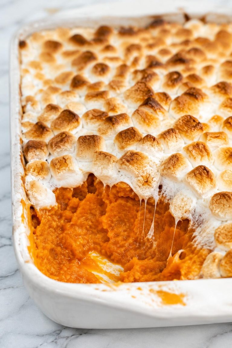 Southern Marshmallow Sweet Potato Side Dish