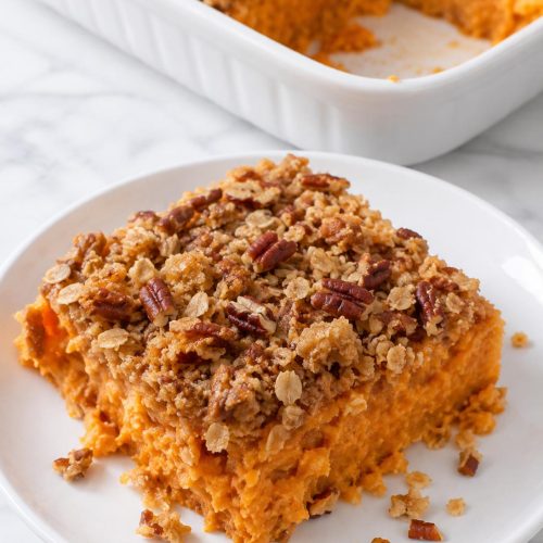 Southern Sweet Potato Crunch Casserole