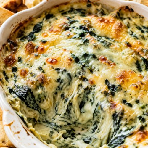 Spinach Dip Bake