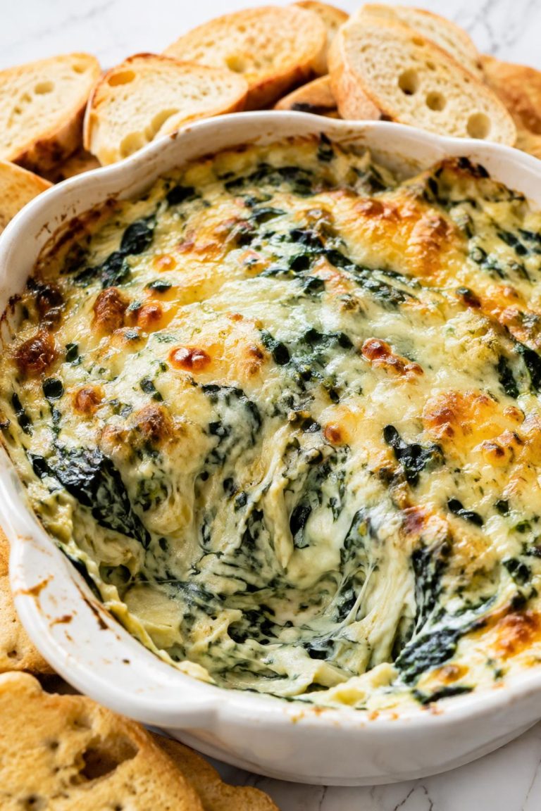 Spinach Dip Bake