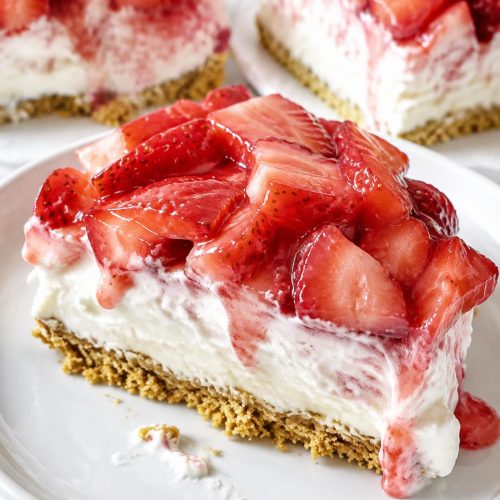Strawberries and Cream Dessert
