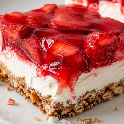 Strawberry Pretzel Dessert