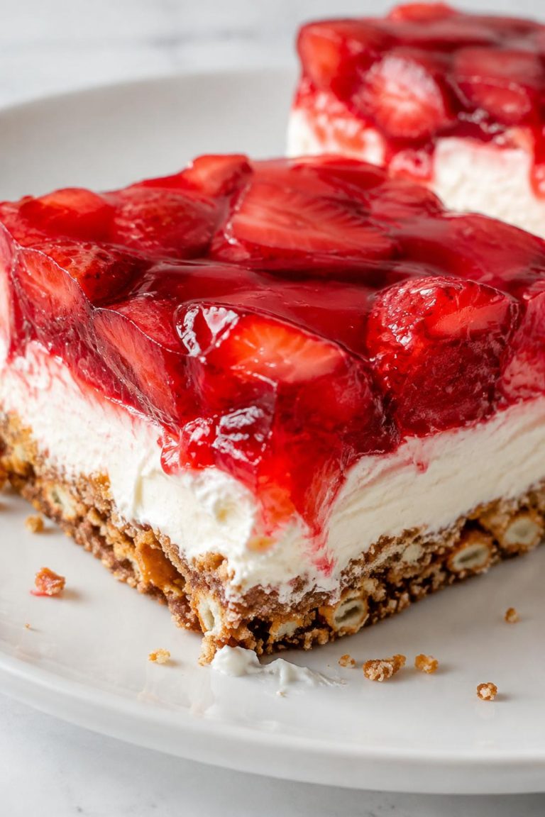 Strawberry Pretzel Dessert