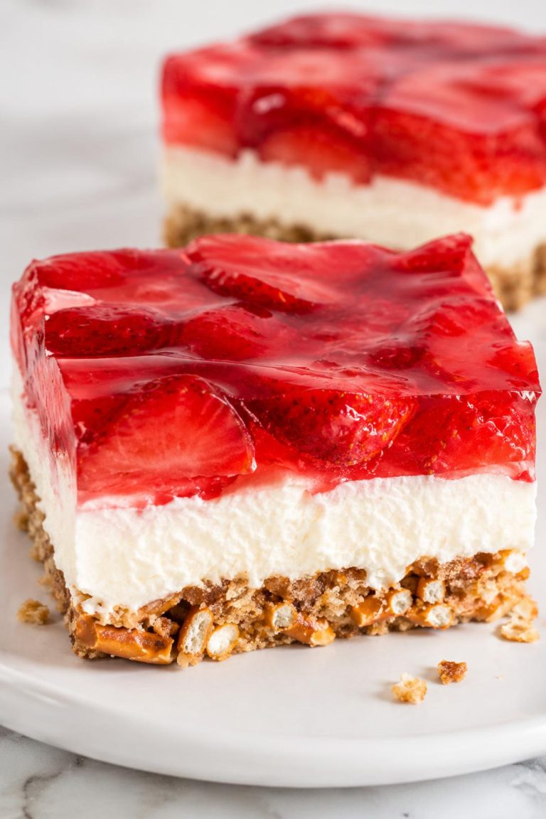 Strawberry Pretzel Dessert