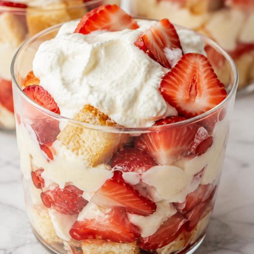Strawberry Trifle Cups