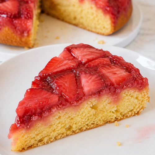 Strawberry Upside-Down Cake