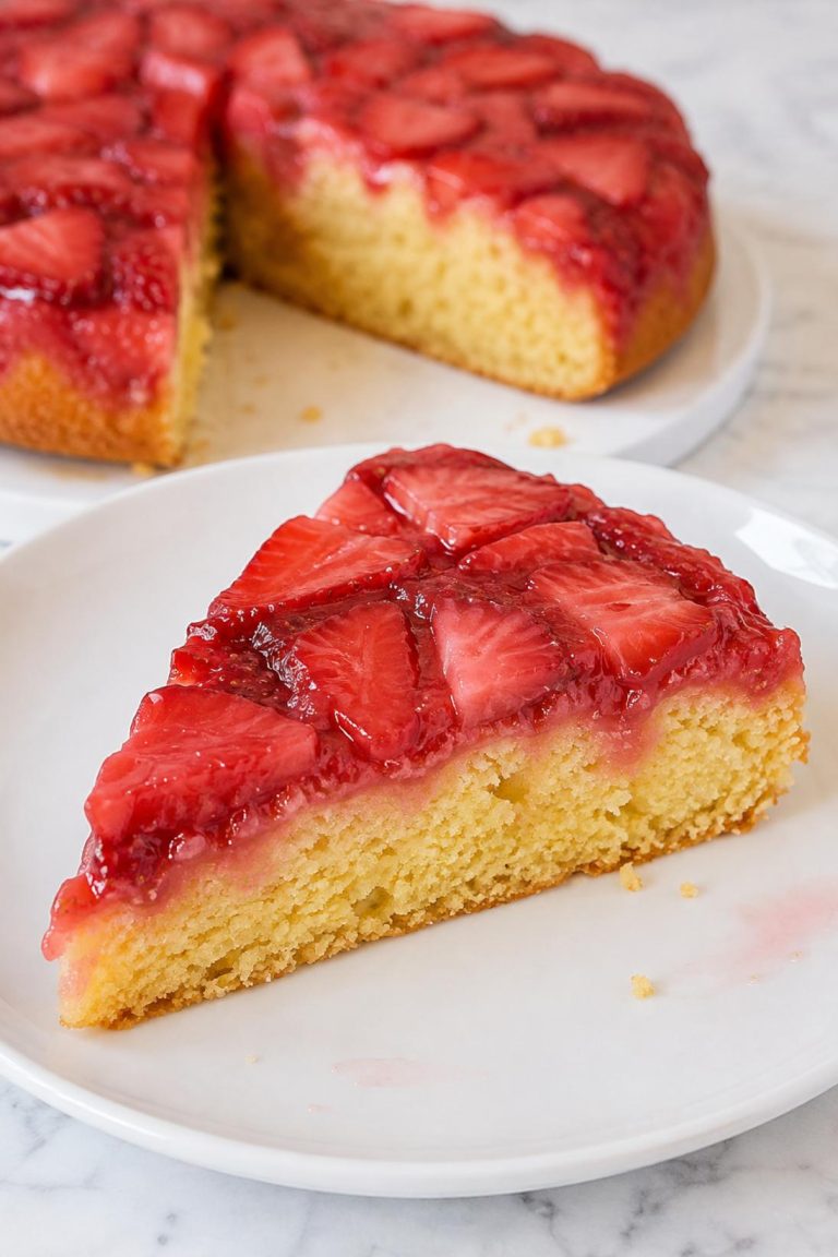 Strawberry Upside-Down Cake