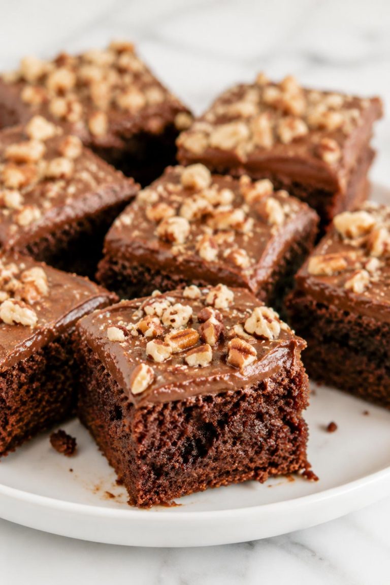 Texas Sheet Cake Bites