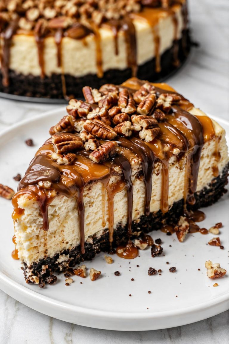 Turtle Cheesecake