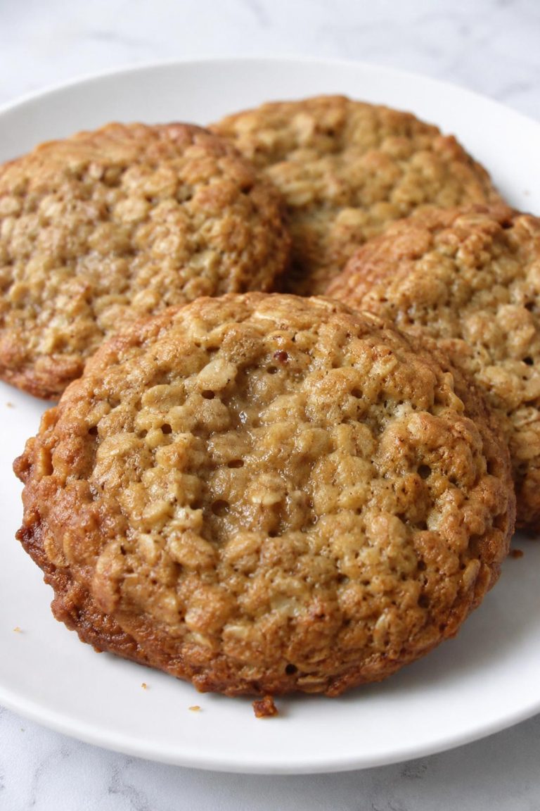 Chewy Oatmeal Cookies