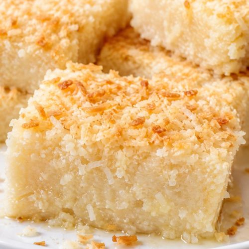 Condensed Milk Coconut Bars