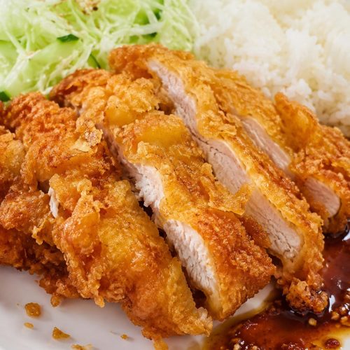 Crispy Tempura Chicken Dinner