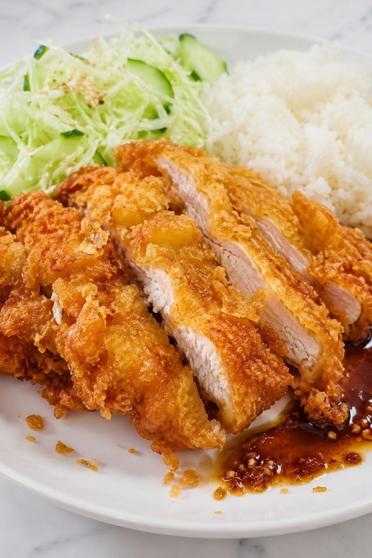 Crispy Tempura Chicken Dinner