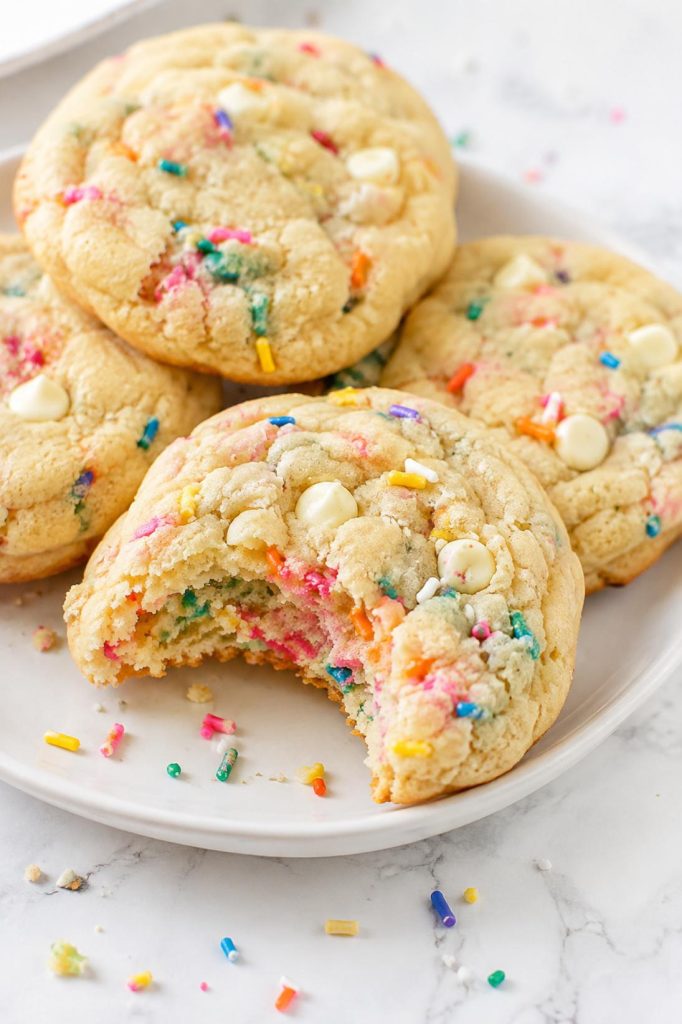 Funfetti Cake Mix Cookies