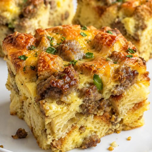 Make-Ahead Sausage Breakfast Brunch Bake