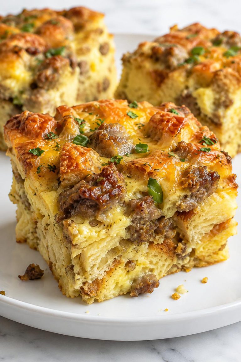 Make-Ahead Sausage Breakfast Brunch Bake