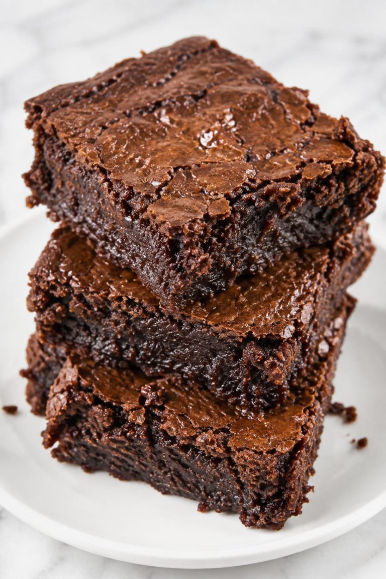 Old-Fashioned Molasses Brownies