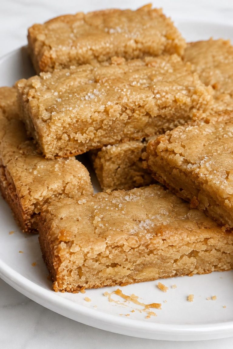 Peanut Butter Sugar Bars