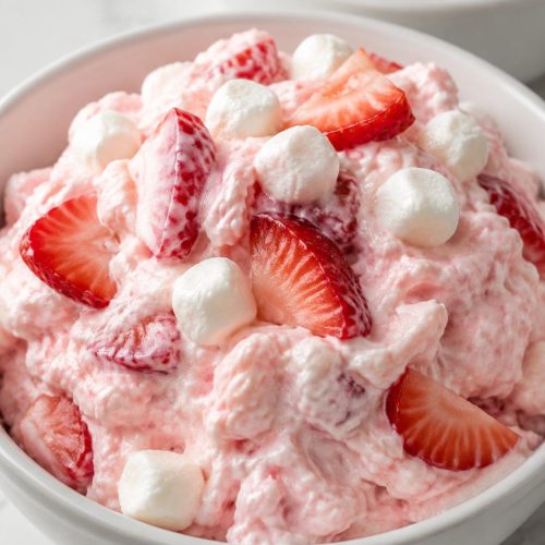 Strawberries and Cream Salad